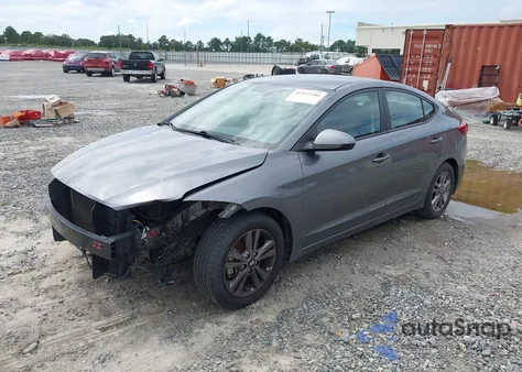 2018 Hyundai Elantra Sel из США, поврежденный, VIN 5NPD84LF7JH382064